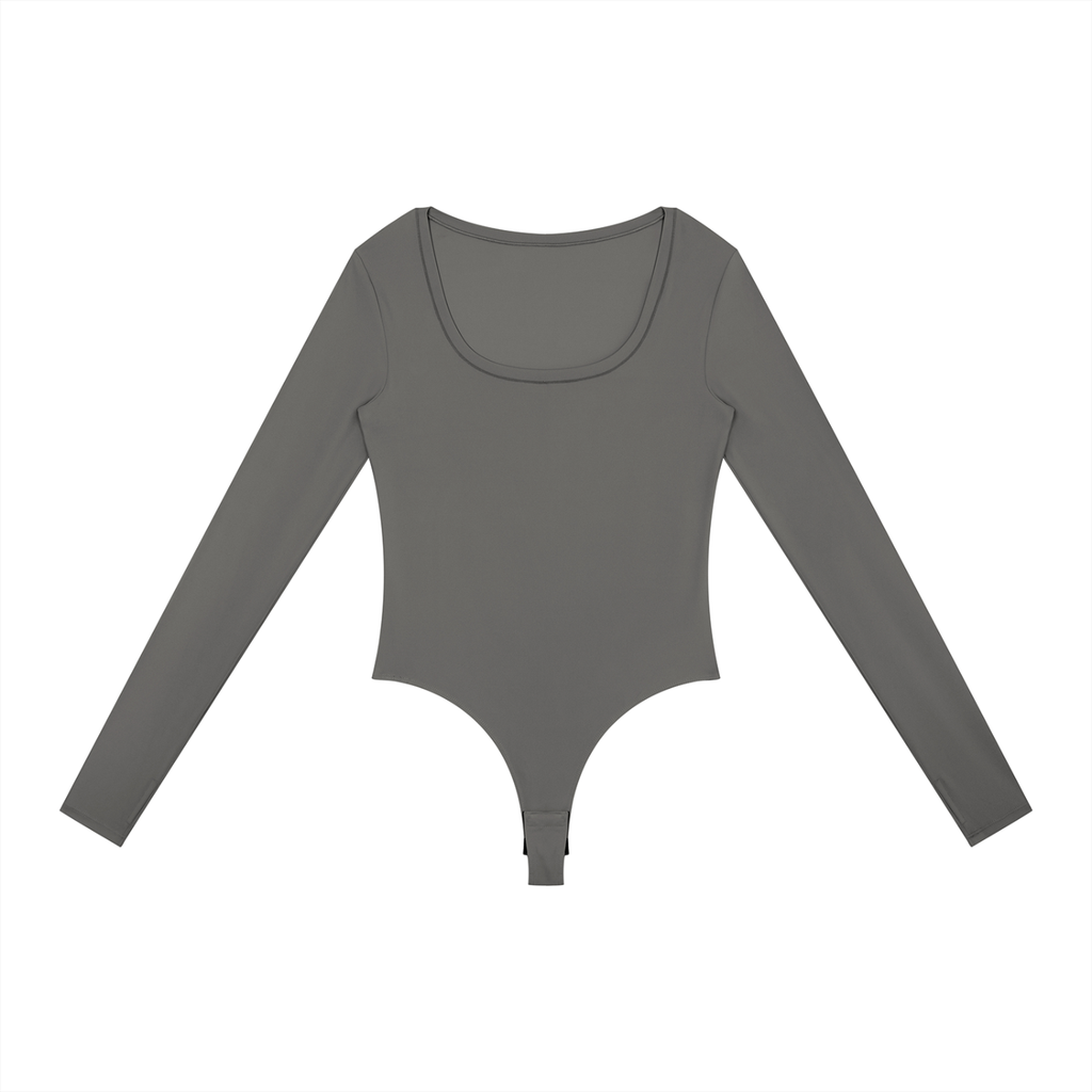 Women's Tight Long Sleeve Yoga Bodysuit